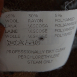 Pre Owned Missoni Multicolor Knit Metallic Rib Trim Sequinned Cardigan L