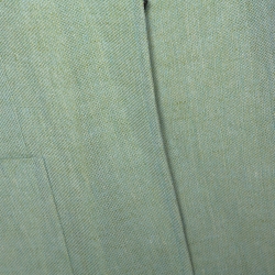 Giorgio Armani Green Linen One Button Tailored Jacket M