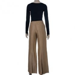 Giorgio Armani Linen and Silk Blend Trousers M