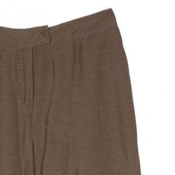 Giorgio Armani Linen and Silk Blend Trousers M