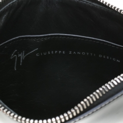 Pre Owned Giuseppe Zanotti Black Patent Leather Mergery Clutch