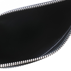 Pre Owned Giuseppe Zanotti Black Patent Leather Mergery Clutch