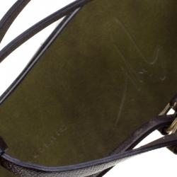 مملوكة مسبقًا صندل جوسيبي زانوتي فلات أسد غلاديوتر جلد بنية مقاس 37.5