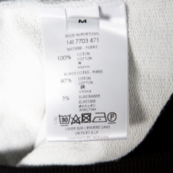 Givenchy Multicolor Butterfly Wing Print Cotton Terry Sweatshirt M