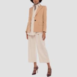 Givenchy Beige Wool Single-Breasted Blazer L (FR 40)