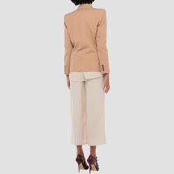 Givenchy Beige Wool Single-Breasted Blazer L (FR 40)