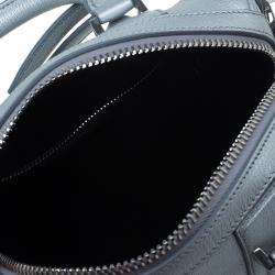 Givenchy Silver Leather Mini Lucrezia Duffel Bag