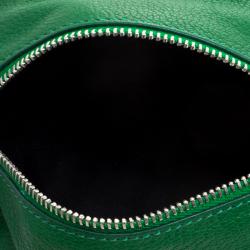 مملوكة مسبقًا حقيبة كلتش جيفنشي باندورا جلد أخضر بحمالة معصم