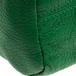 مملوكة مسبقًا حقيبة كلتش جيفنشي باندورا جلد أخضر بحمالة معصم