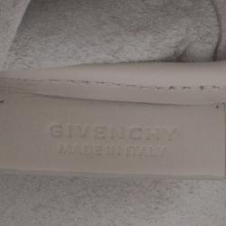 Pre Owned حقيبة يد جيفنشي شوبينغ أنتيغونا كبيرة جلد بيج فاتحة