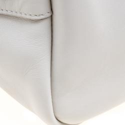 Pre Owned حقيبة يد جيفنشي شوبينغ أنتيغونا كبيرة جلد بيج فاتحة