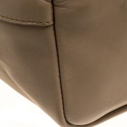 Pre Owned Givenchy Beige Leather Large Antigona Shopping Tote