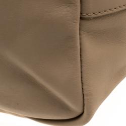 Pre Owned Givenchy Beige Leather Large Antigona Shopping Tote