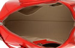 Pre Owned Givenchy Coral Red Leather Medium Antigona Satchel Bag