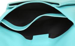 Pre Owned حقيبة كلتش جيفنشي مظروف انتيغونا جلد ماعز حُبيبي سابمارين سماوية