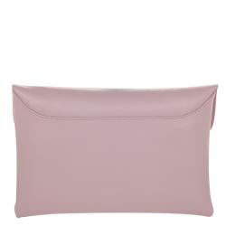 Pre Owned حقيبة كلتش جيفنشي مظروف أنتيغونا جلد ماعز حُبيبي بنفسجية