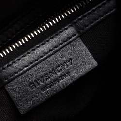 Givenchy Black Calfskin Leather Medium Nightingale Satchel