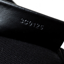 Pre Owned Givenchy Black/White Stripe Coated Canvas Antigona Tote