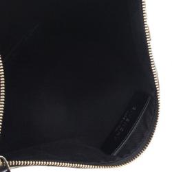 Pre Owned Givenchy Fighter Plane and Stars-Print Canvas Clutch