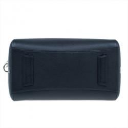 Pre Owned Givenchy Black Small Goatskin Antigona Satchel