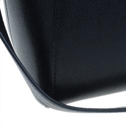 Pre Owned Givenchy Black Small Goatskin Antigona Satchel