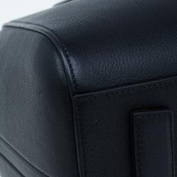 Pre Owned Givenchy Black Small Goatskin Antigona Satchel