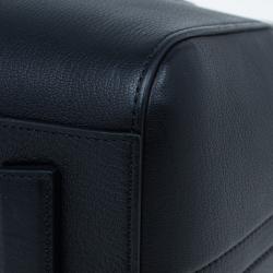 Pre Owned Givenchy Black Small Goatskin Antigona Satchel