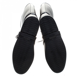 Pre Owned بوت جيفنشي رايدنغ مطاط أسود برباط مقاس 41