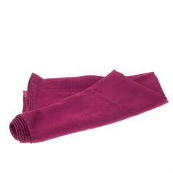 Pre Owned Givenchy Pink Floral Silk Jacquard Scarf