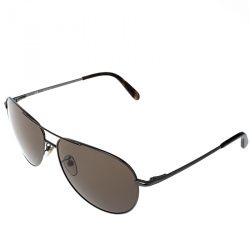Givenchy Grey/Brown SGV 410 Aviator Sunglasses 