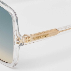 Givenchy Transparent/Blue Gradient GV 7123/G/S Square Sunglasses