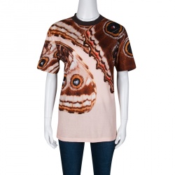Givenchy Multicolor Butterfly Print T-Shirt XS