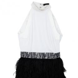 مملوكة مسبقًا Givenchy Feathered Dress S