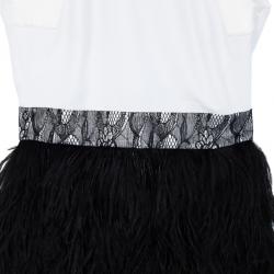 مملوكة مسبقًا Givenchy Feathered Dress S