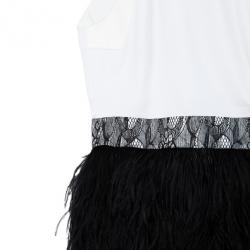 مملوكة مسبقًا Givenchy Feathered Dress S