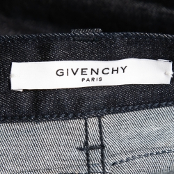 Pre Owned Givenchy Blue Denim Skirt L