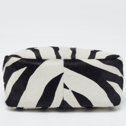 Givenchy White/Black Zebra Calfhair and Leather Bag