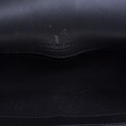 Pre Owned Givenchy Black/Gold Leather Obsedia Shoulder Bag