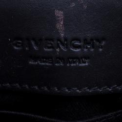 Pre Owned Givenchy Black/Gold Leather Obsedia Shoulder Bag