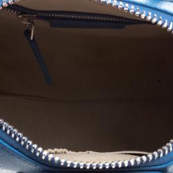 Pre Owned حقيبة جيفنشي أنتيغونا ميني جلد زرقاء