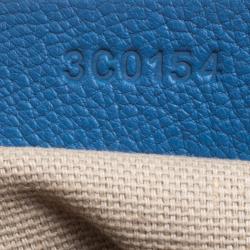 Pre Owned حقيبة جيفنشي أنتيغونا ميني جلد زرقاء