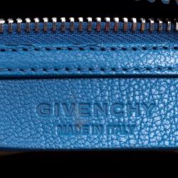 Pre Owned حقيبة جيفنشي أنتيغونا ميني جلد زرقاء