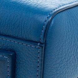 Pre Owned حقيبة جيفنشي أنتيغونا ميني جلد زرقاء