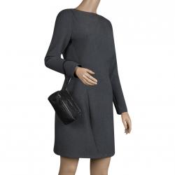 Pre Owned حقيبة كلتش للمعصم جيفنشي باندورا جلد سوداء