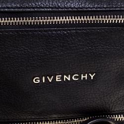 Pre Owned حقيبة كلتش للمعصم جيفنشي باندورا جلد سوداء