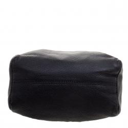 Pre Owned حقيبة كلتش للمعصم جيفنشي باندورا جلد سوداء