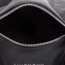 Pre Owned حقيبة كلتش للمعصم جيفنشي باندورا جلد سوداء