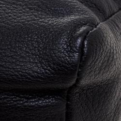 Pre Owned حقيبة كلتش للمعصم جيفنشي باندورا جلد سوداء