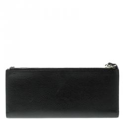 Pre Owned محفظة جيفنشي كونتيننتال باندورا جلد سوداء