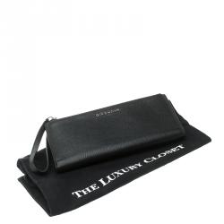 Pre Owned محفظة جيفنشي كونتيننتال باندورا جلد سوداء